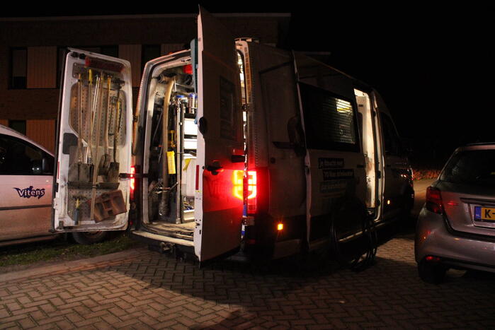 Brandweer ingezet voor waterleiding breuk