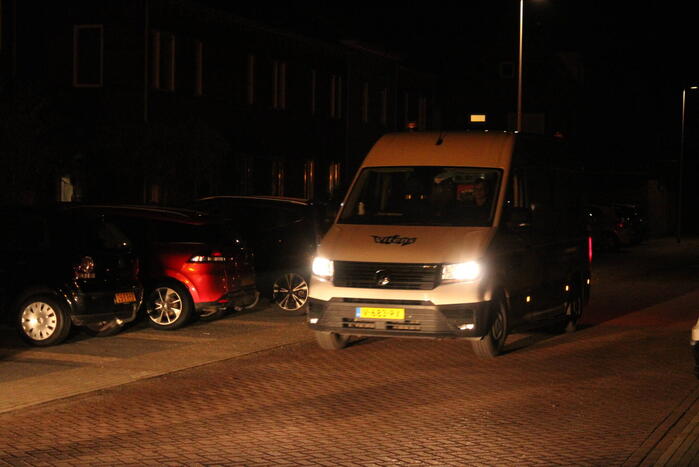 Brandweer ingezet voor waterleiding breuk