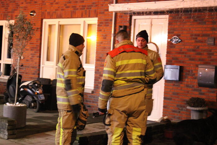 Brandweer ingezet voor waterleiding breuk