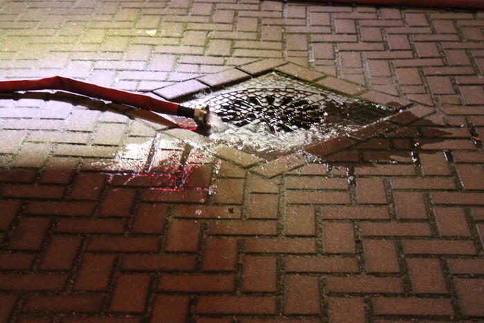 Brandweer ingezet voor waterleiding breuk