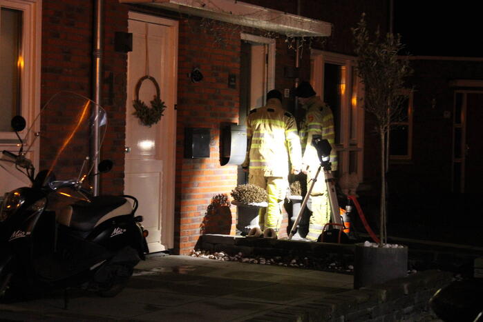 Brandweer ingezet voor waterleiding breuk