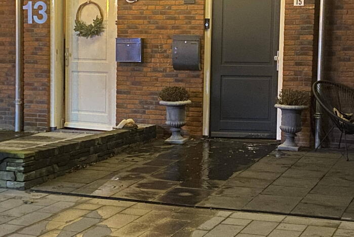 Brandweer ingezet voor waterleiding breuk