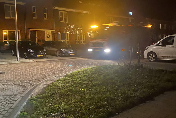 Brandweer ingezet voor waterleiding breuk