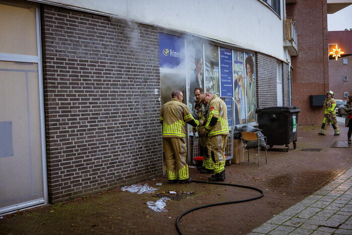 Brand in meterkast Primera Nieuwland
