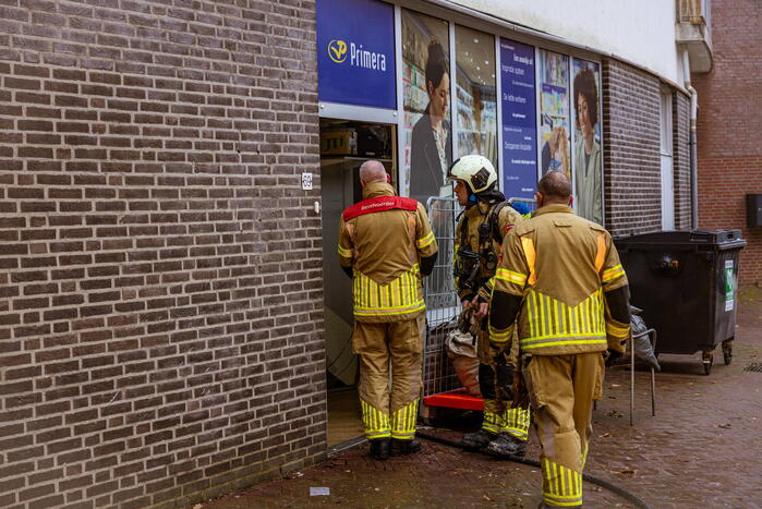 Brand in meterkast Primera Nieuwland