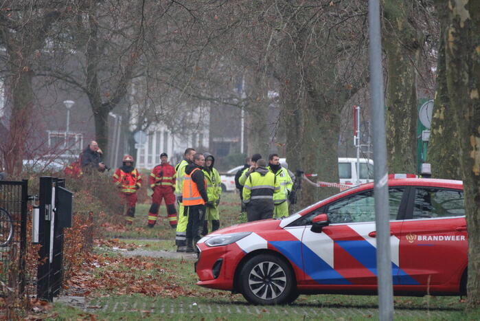 Persoon heeft gaskraan opengedraait arrestatieteam aanwezig