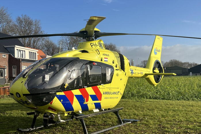Traumateam ingezet voor medische noodsituatie