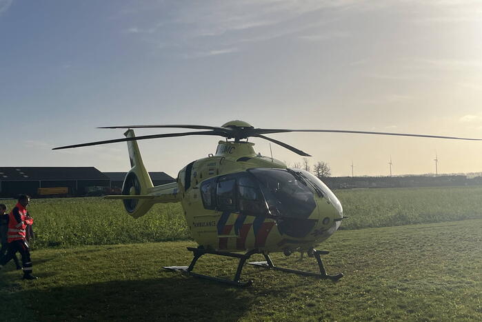 Traumateam ingezet voor medische noodsituatie