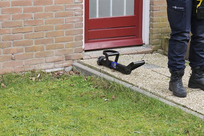 Hennepplantage aangetroffen in woning