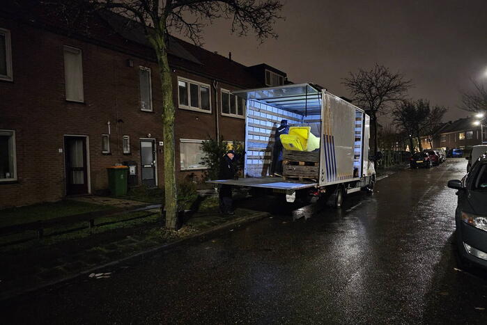 Hennepplantage aangetroffen in woning