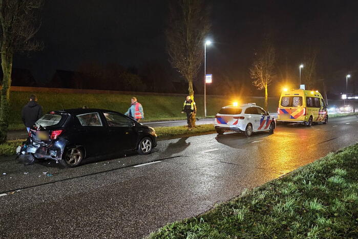 Flinke schade bij kop-staartbotsing