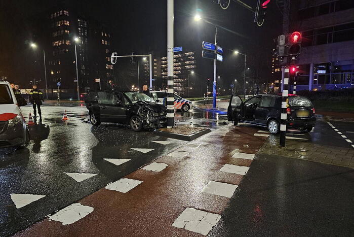 Voetganger aangereden tijdens afhandeling eerder ongeval