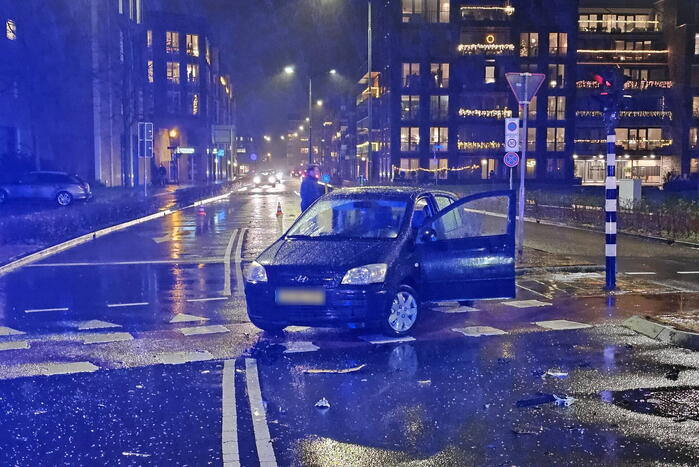 Voetganger aangereden tijdens afhandeling eerder ongeval