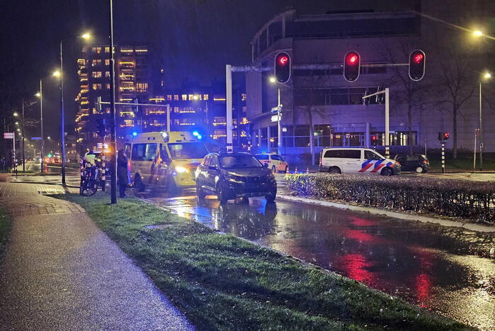 Voetganger aangereden tijdens afhandeling eerder ongeval