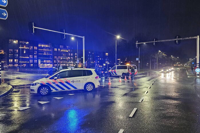 Voetganger aangereden tijdens afhandeling eerder ongeval