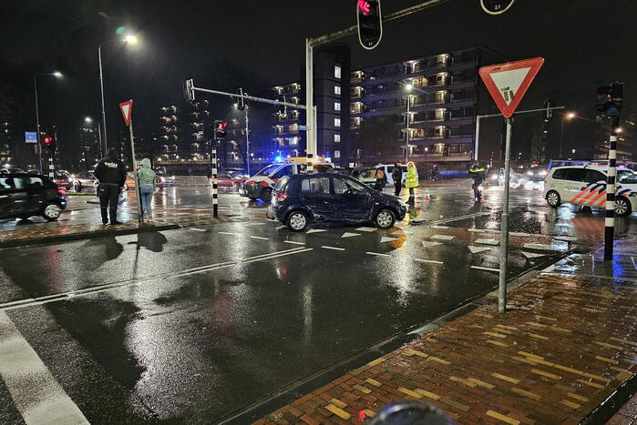 Voetganger aangereden tijdens afhandeling eerder ongeval