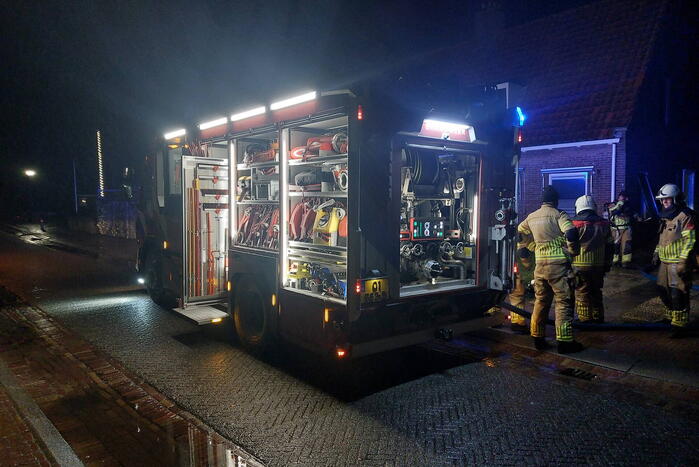 Elektrische stoel vat vlam in woning