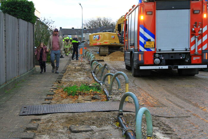 Woningen ontruimd wegens forse gaslekkage