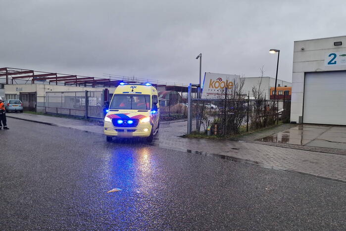 Ernstig bedrijfsongeval op schip