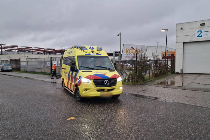 Ernstig bedrijfsongeval op schip