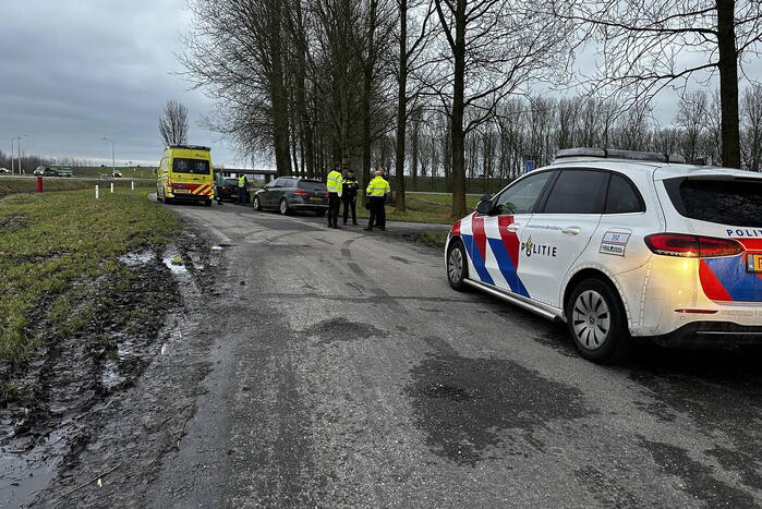 Gewonde bij kop-staartbotsing