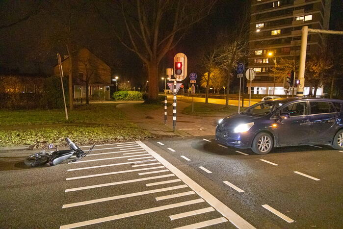 Fatbiker aangereden door automobilist