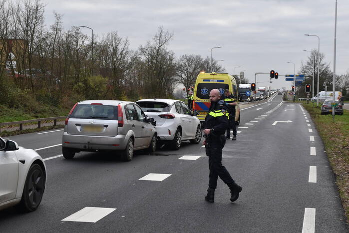 Flinke schade bij kop-staartbotsing
