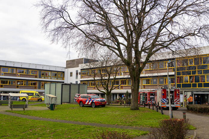 Zorgcentrum ontruimd door brandmelding