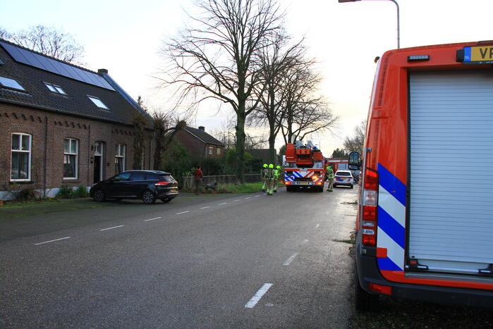 Brandweer heeft schoorsteenbrand snel onder controle
