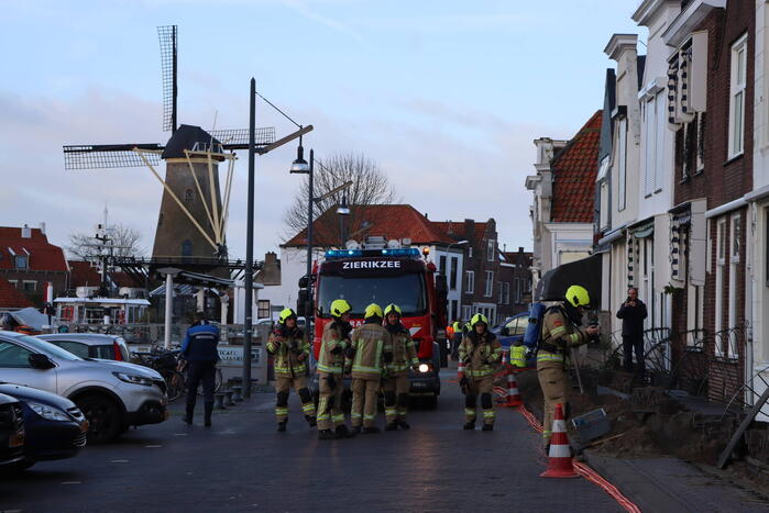 Gasleiding geraakt tijdens aanleg glasvezelkabels