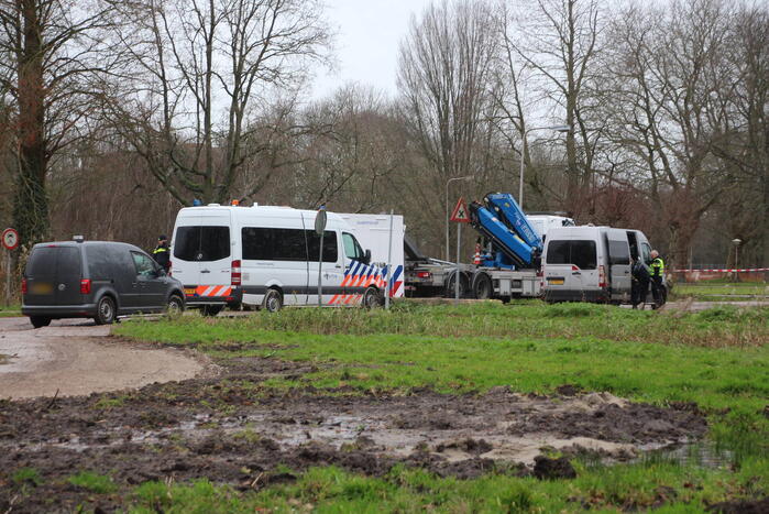 Overleden persoon aangetroffen in park