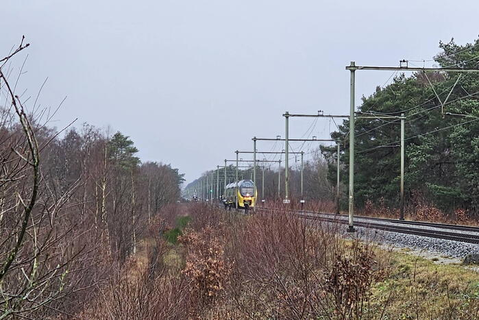 Treinverkeer gestremd door aanrijding met persoon