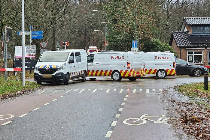 Treinverkeer gestremd door aanrijding met persoon