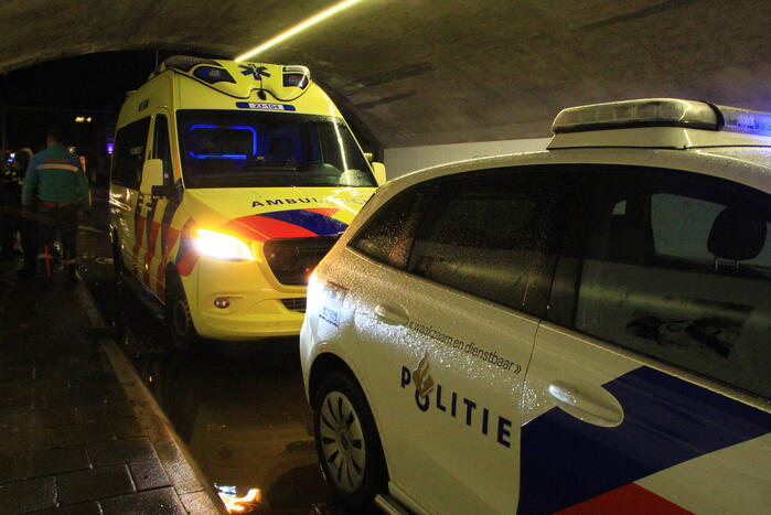 Fietser gewond na val door gladheid