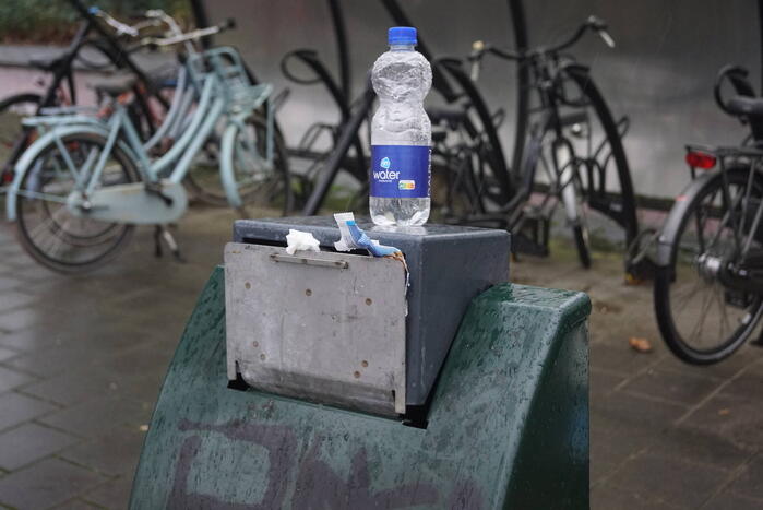 Veel vuilnisbakken afgesloten om vuurwerkschade te voorkomen