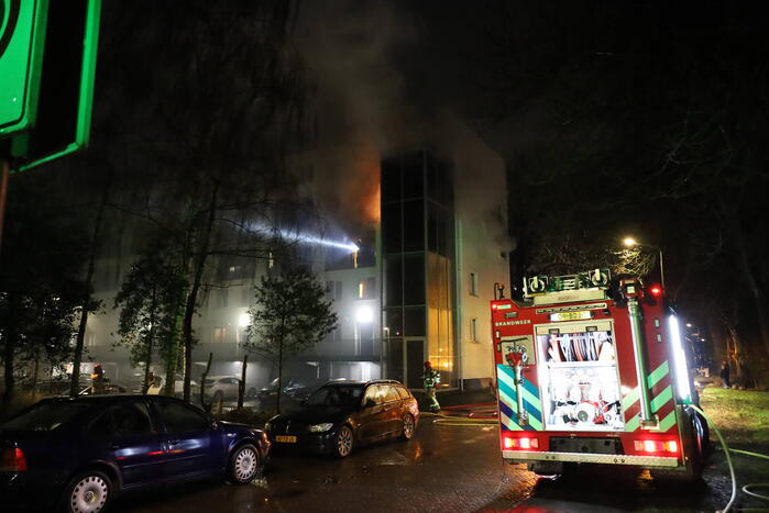 Veel schade door uitslaande brand