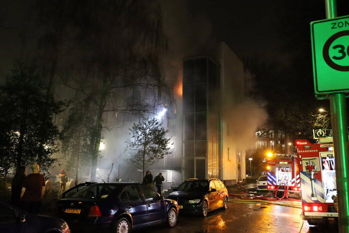 Veel schade door uitslaande brand