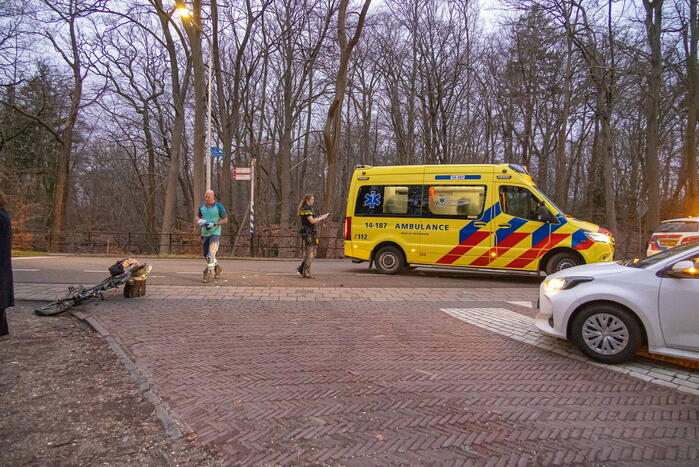 Fietser gewond bij botsing met automobilist
