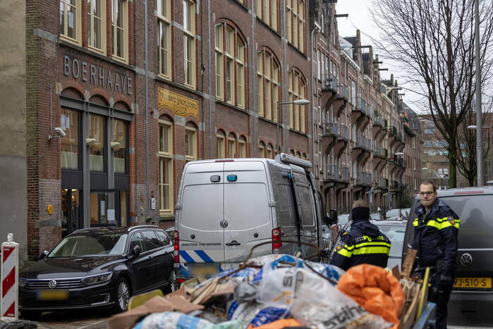 Explosieven aangetroffen in daklozenopvang