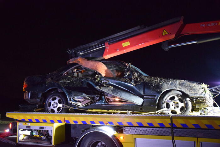 Gewonde bij ernstig eenzijdig ongeval