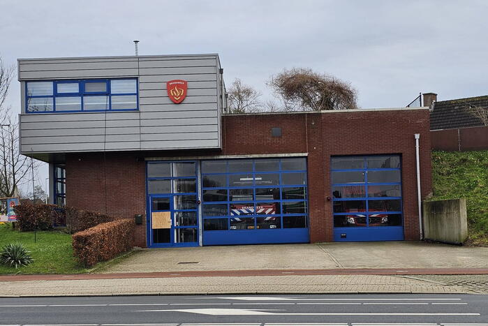 Redgereedschap meegenomen bij inbraak in brandweerkazerne