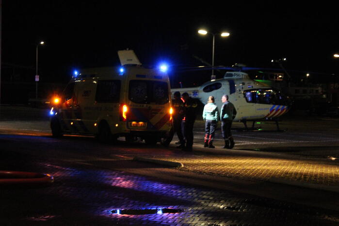 Traumateam ingezet voor medische noodsituatie