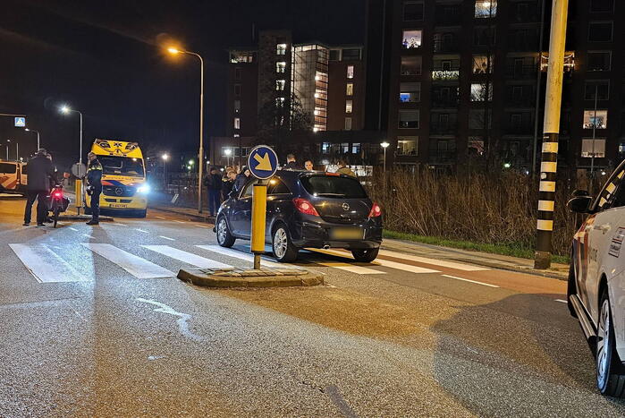 Voetganger aangereden op oversteekplaats
