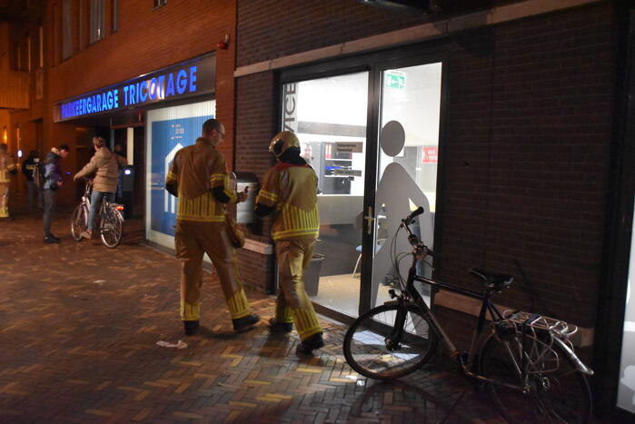 Wateroverlast in parkeergarage door baldadigheid