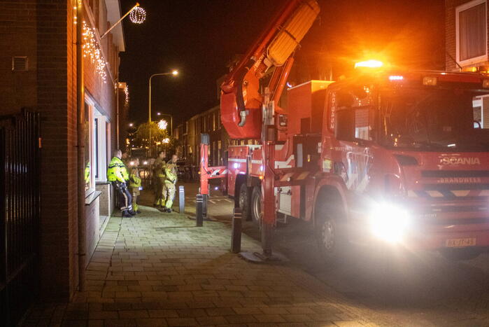 Brandweer ingezet voor schoorsteenbrand