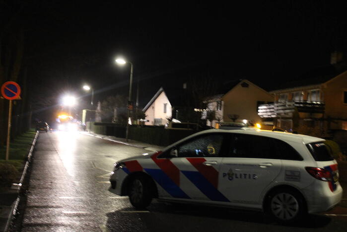 Brand in schoorsteen van vrijstaande woning