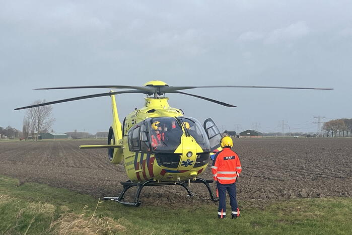 Traumateam ingezet voor medische noodsituatie