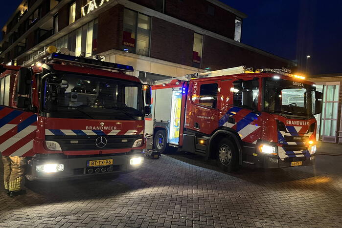 Onderzoek naar rookontwikkeling bij winkelcentrum