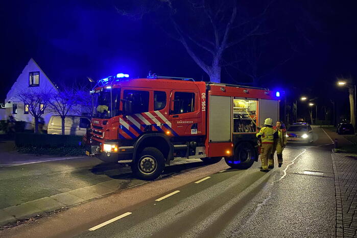 Heg vat vlam door vuurwerk