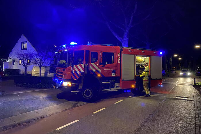 Heg vat vlam door vuurwerk